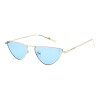 Lentes de Sol Chilli Beans Viena Dorado - Azul
