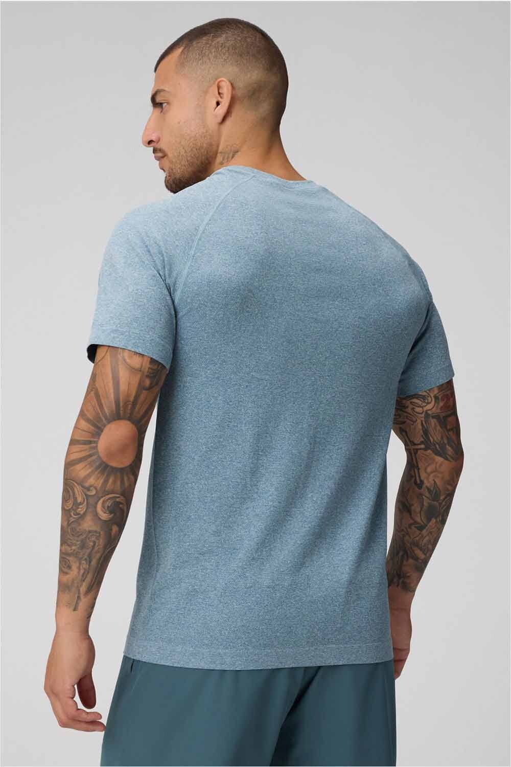 Polo The Training Day Tee Hombre Storm Slate Heather