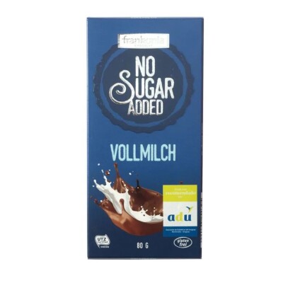 Chocolate Con Leche Sin Azúcar Frankonia Vollmilch 80g Chocolate Frankonia Vollmilch