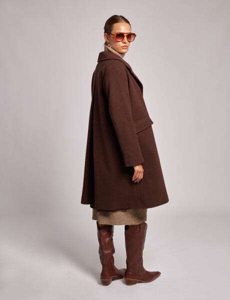 Tapado oversize Chocolate