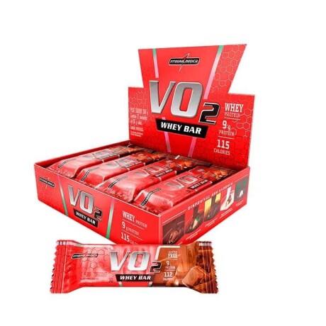 Barra Proteica 30g Vo2 Whey Bar Caja x12 Unidades Cookie