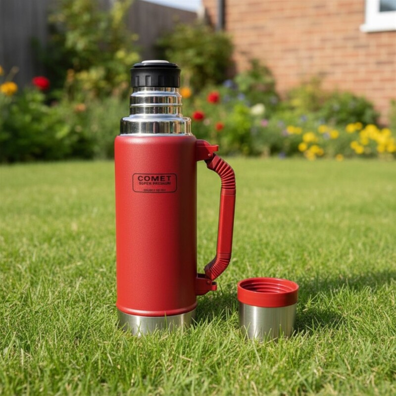 Temo de acero Inox Comet 1,25 Lt Bordo