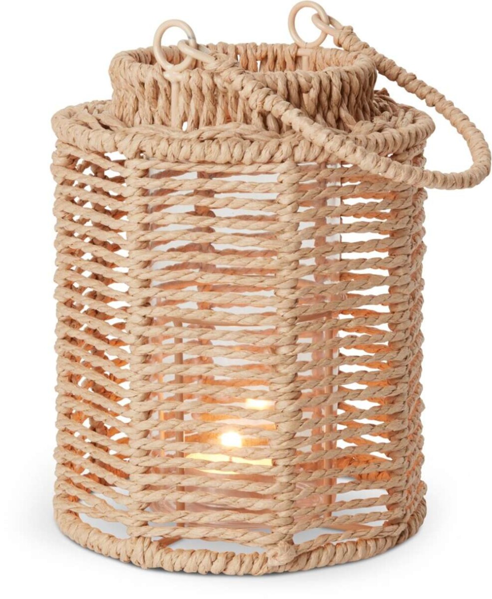 Farol MANDRUP Ø15xA20cm natural - Natural 