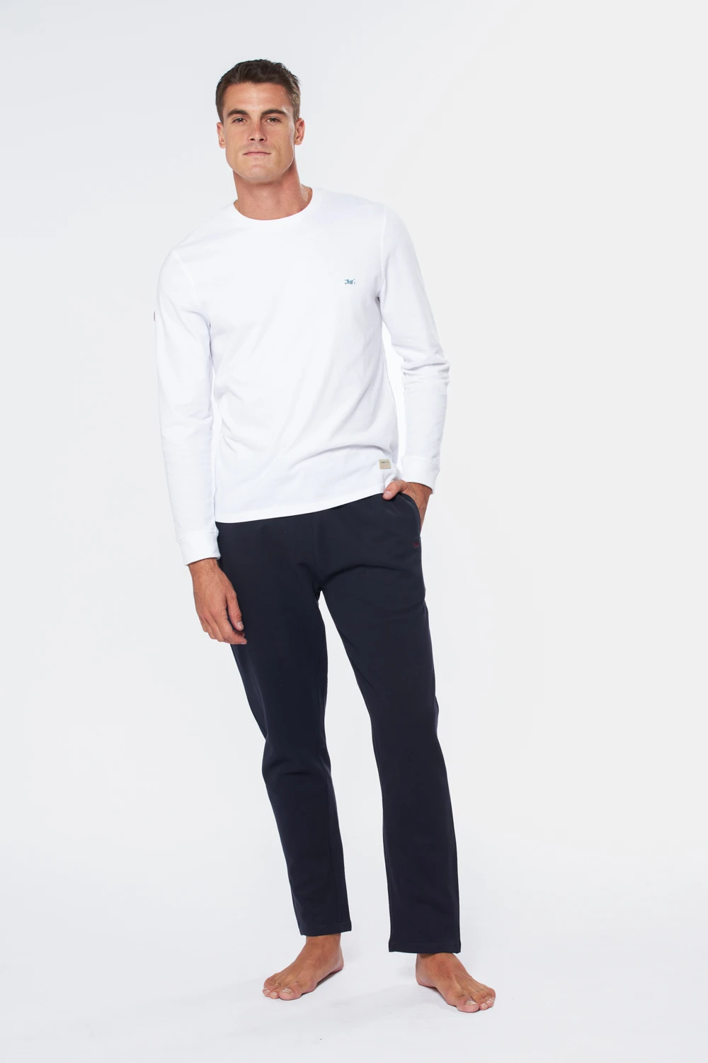 PANTALÓN DE FELPA Negro