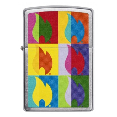 Encendedor Zippo abstract flame desing - 26923 Encendedor Zippo abstract flame desing - 26923
