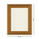 Portarretrato 10x15 dos tonos simil madera BEIGE Y MARRON CLARO