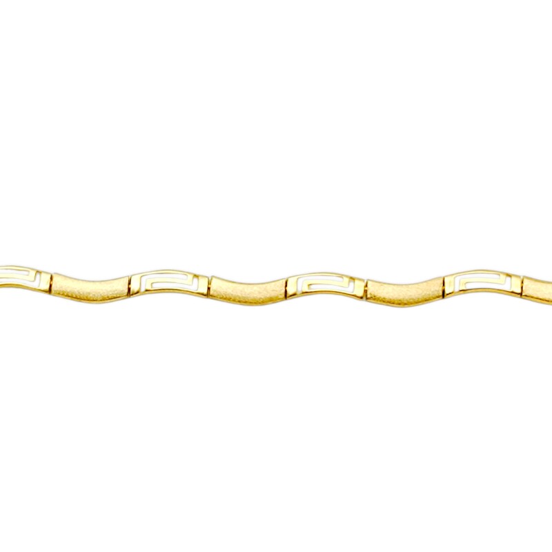 Pulsera Ondas -Oro bajo-Sin Piedra-PU8033 sinpiedra