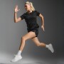 Polo Running Aero Mesh Tee Mujer Black/silver Reflective