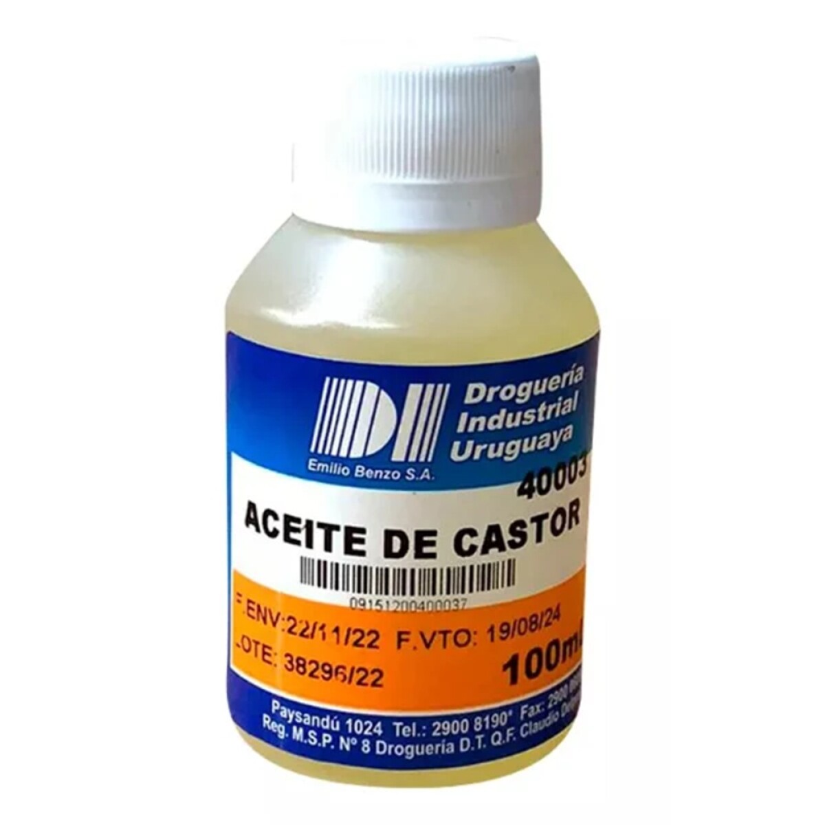 Aceite De Ricino - Castor 100cc 