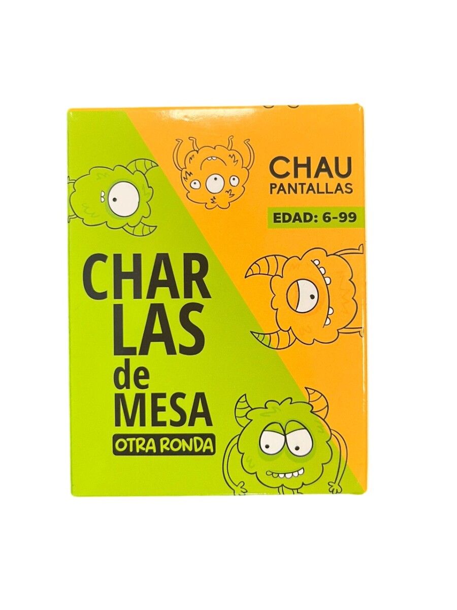 CHARLAS DE MESA, OTRA RONDA 