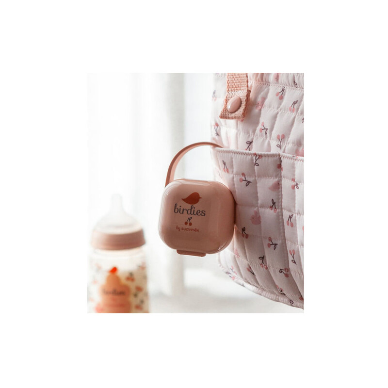 Portachupete Birdies Rosa Suavinex Portachupete Birdies Rosa Suavinex