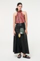 TOP HALTER Tabaco