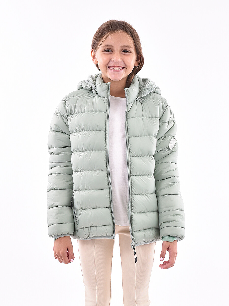 CAMPERA BENCO - VERDE GRISACEO 