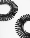 Vinchas Flexibles Accesorios Vincha Wavy. - Negro