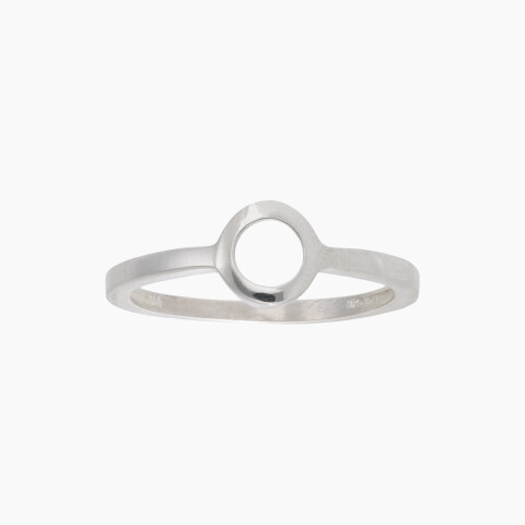 Anillo en Plata 925 con diseño de círculo Anillo En Plata 925 Con Diseño De Círculo