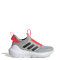 Championes Infantiles Adidas Tensaur Comfort JRS Gris - Rojo - Negro
