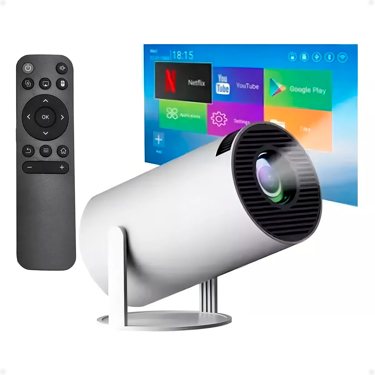 Mini Proyector Inteligente Portátil Ultra Hd Pro Cine En Casa Hy300 