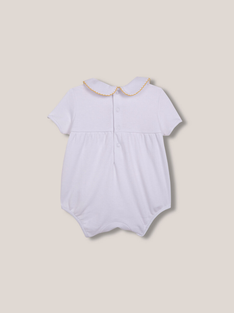 Pijama Con Estampado De Pato Blanco