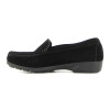 Mocasín Country de Mujer Gamuza 24hs Ibiza Negro