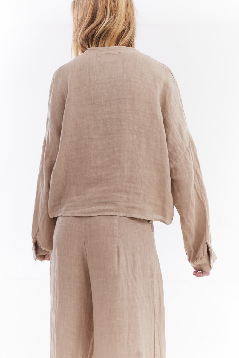 Camisa Leve Beige