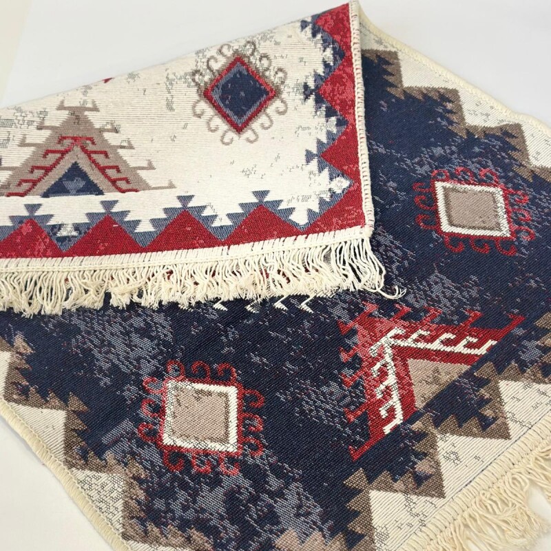 Alfombra Boho reversible 90x60 cm 7 Alfombra Boho reversible 90x60 cm 7