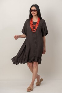 VESTIDO ILANA Chocolate