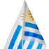 Bandera Banderin Uruguay Auto 30cm X 45cm Oficial Calidad Bandera Banderin Uruguay Auto 30cm X 45cm Oficial Calidad