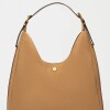 Bolso Raw en efecto gamuza Taupe