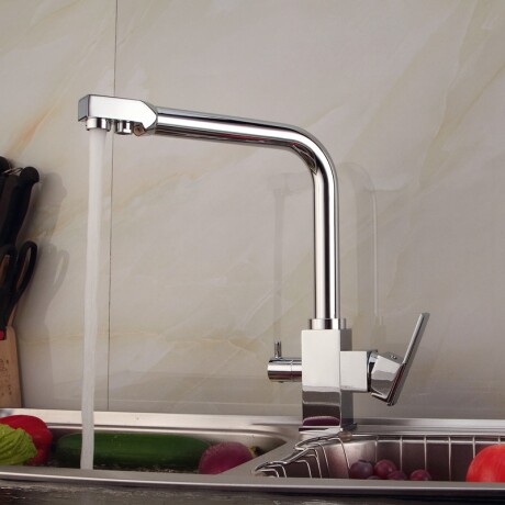 Purificador Bajo Mesada con Grifo de 3 VÍAS Deluxe HIP