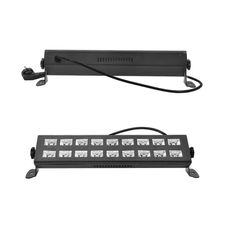 Luz Negra Pls 18 Leds Leduv18a Luz Negra Pls 18 Leds Leduv18a