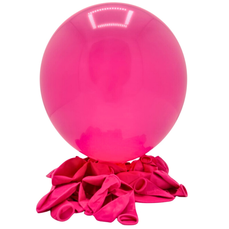 Globos R12 X25 Fucsia Liso