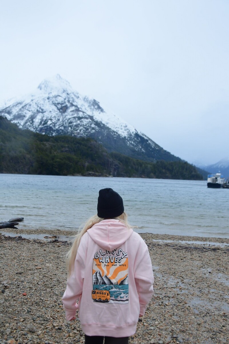 HOODIE PARADISE / Rosa U
