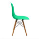 Silla Eames Verde Menta | Diseño Nórdico | Patas de Madera | Comedor, Cocina y Oficina Silla Eames Verde Menta | Diseño Nórdico | Patas de Madera | Comedor, Cocina y Oficina
