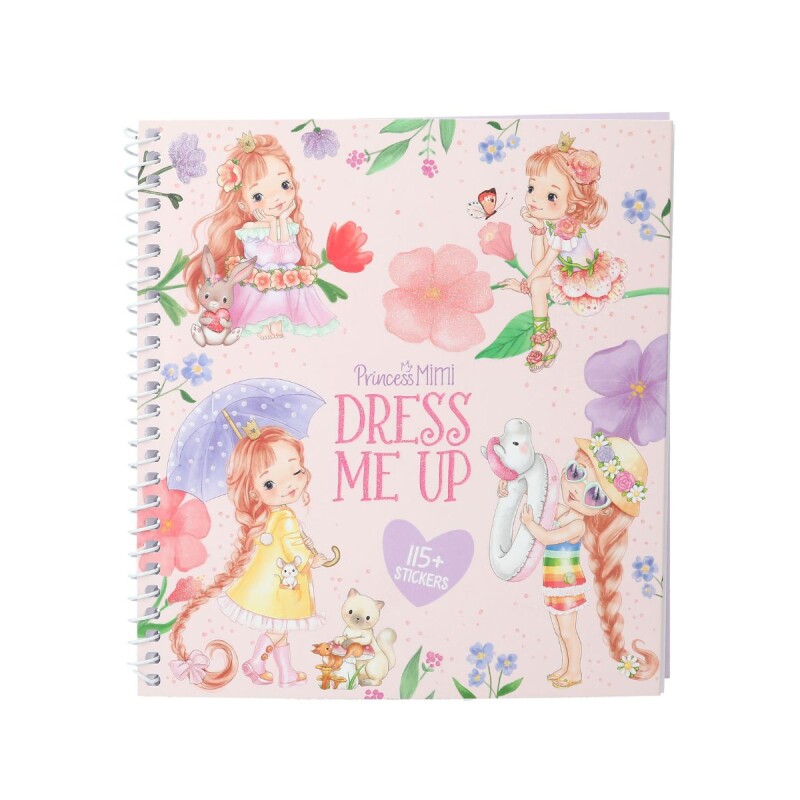 Libro con stickers Top Model - Dress me up Princess Mimi Libro con stickers Top Model - Dress me up Princess Mimi