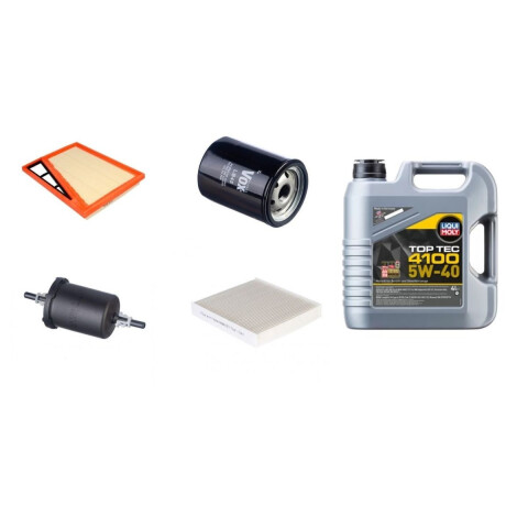 KIT DE FILTROS Y ACEITE 5W40 LIQUI MOLY Kit De Filtros Y Aceite 5w40 Liqui Moly