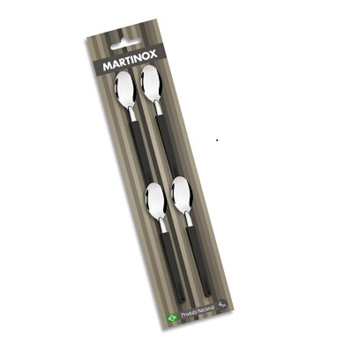 Primavera Negro Set 4 cucharas cafe 60440/5 