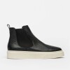 Sneaker Billie En Cuero Graneado Negro