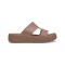 Sandalias Crocs Getaway Platform H-Strap W Mujer Latte
