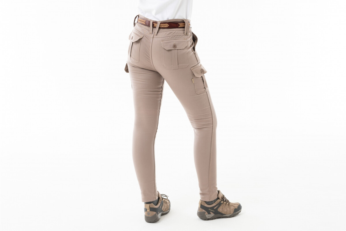 PANTALON CARGO URBANO M ELASTI Beige