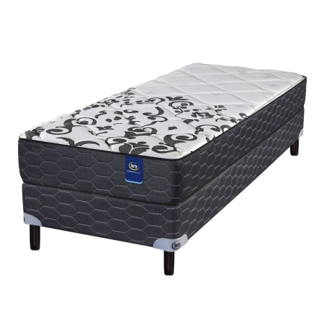 Conjunto Branson - Sommier Market 1 plaza 0.80 x 1.90