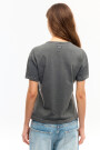 REMERA FITTED Gris