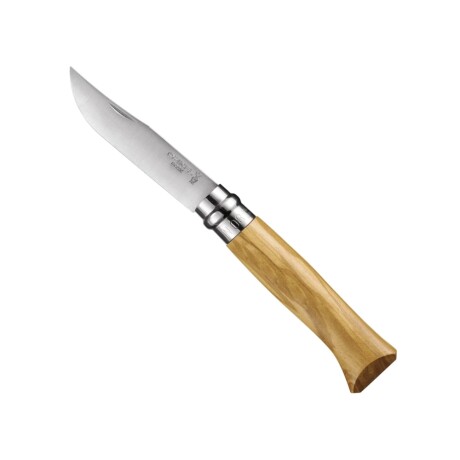 Navaja N°08 Inoxidable Mango olivo Opinel Navaja N°08 Inoxidable Mango olivo Opinel