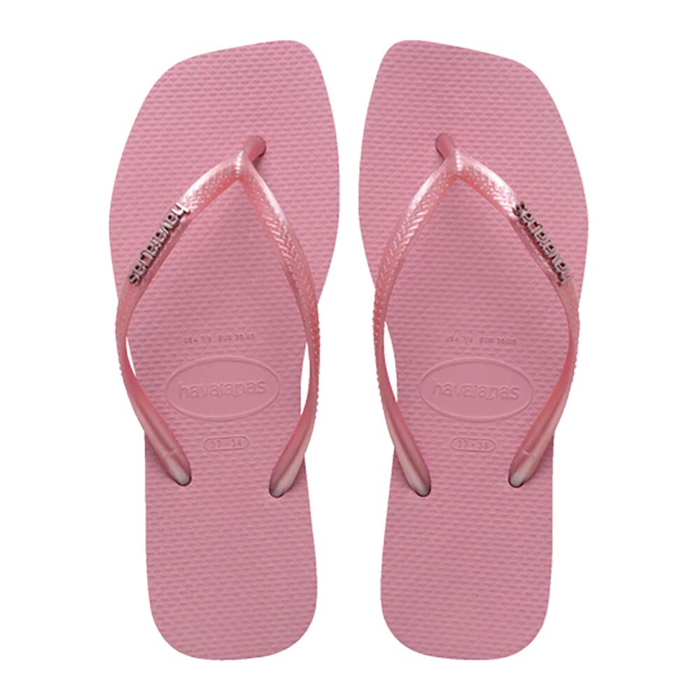 Sandalias Havaianas Sl Sq Logo Met FC Mujer Rose Chiffom