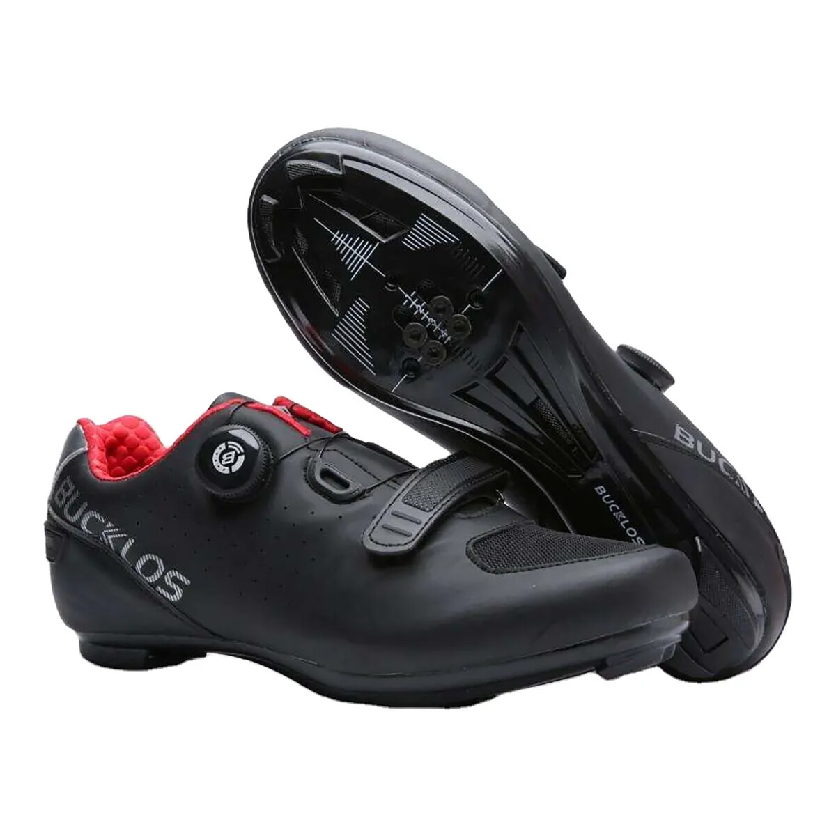 Bucklos - Zapatillas de Ciclismo 800718 - Transpirables. Talle 45. 