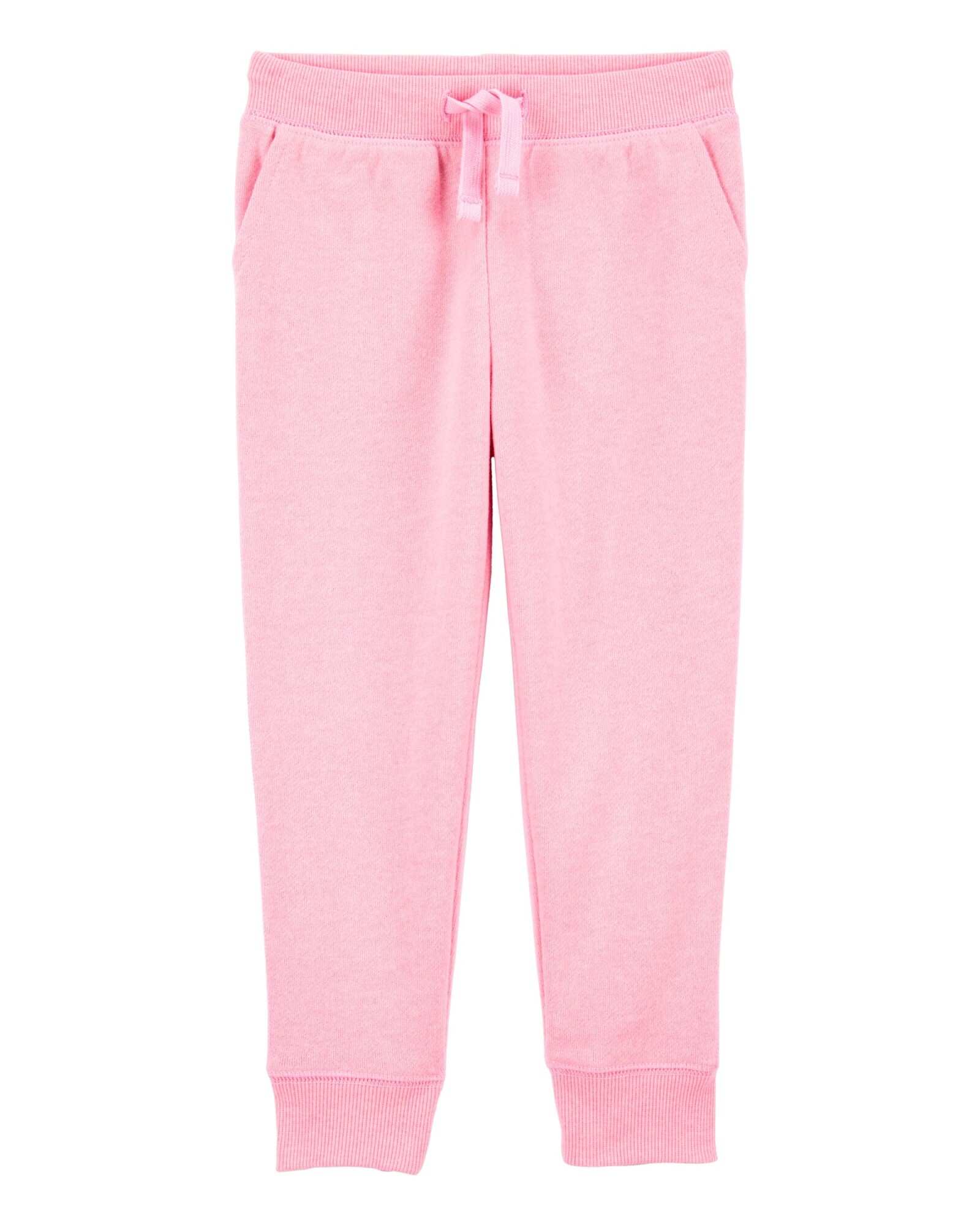 Pantalón deportivo de algodón, rosado Sin color