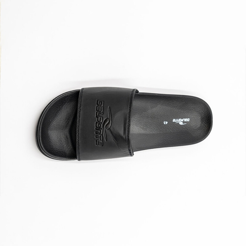 SLIDES MEN NEGRO/BLANCO NEGRO/NEGRO