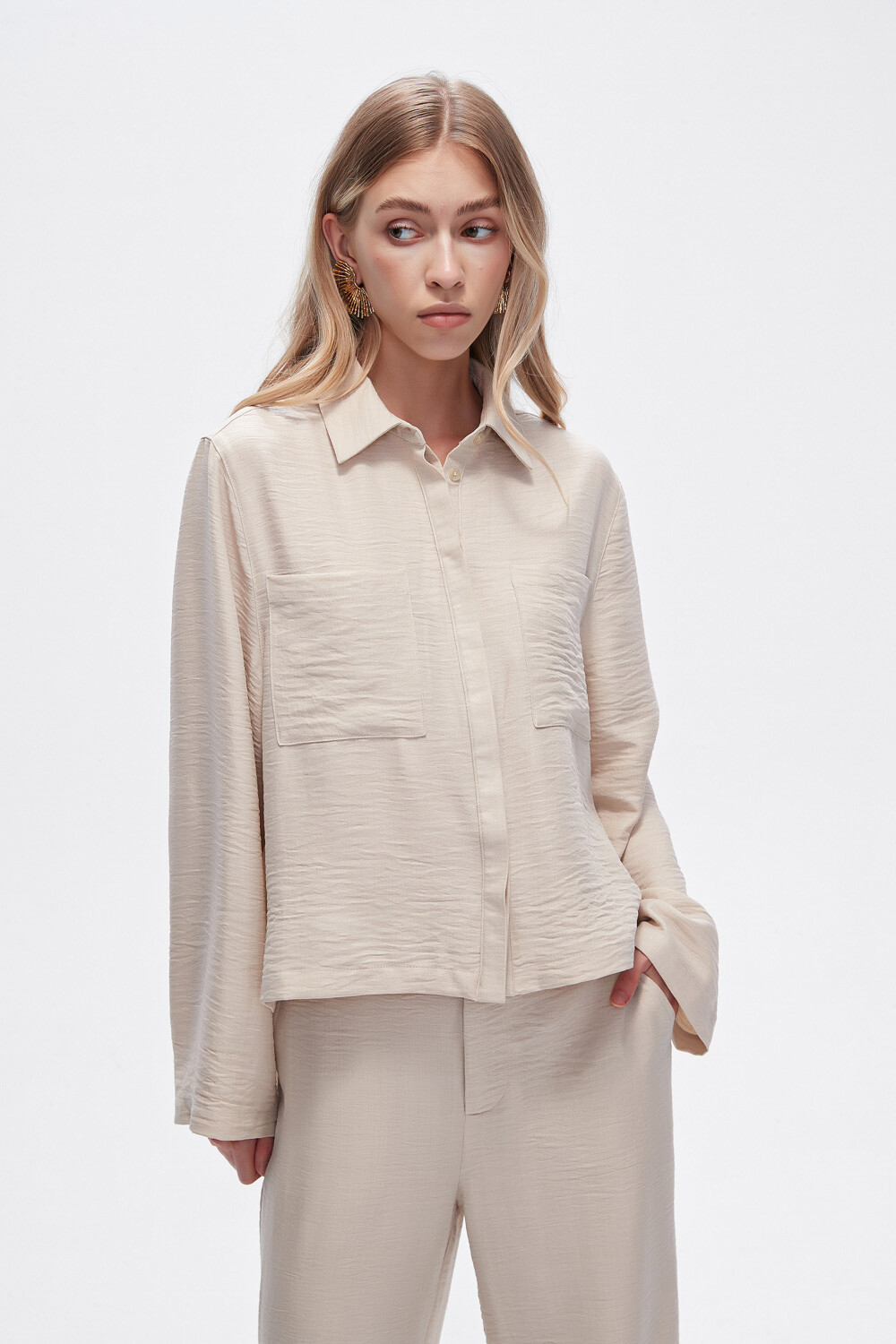 Camisa Reanua Crudo / Natural