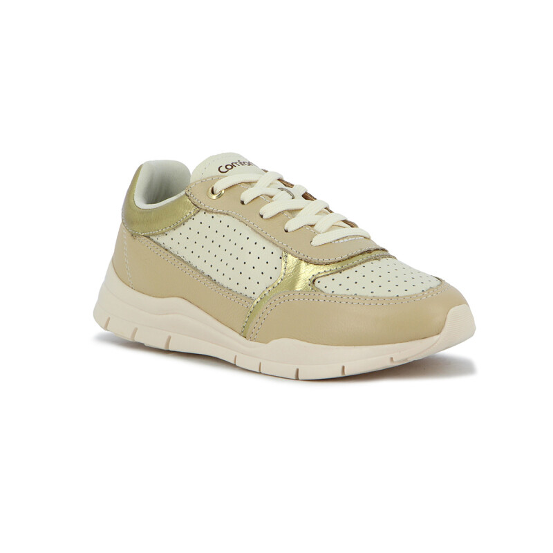 Comfortflex Champion Acordonado De Dama Coco-oro