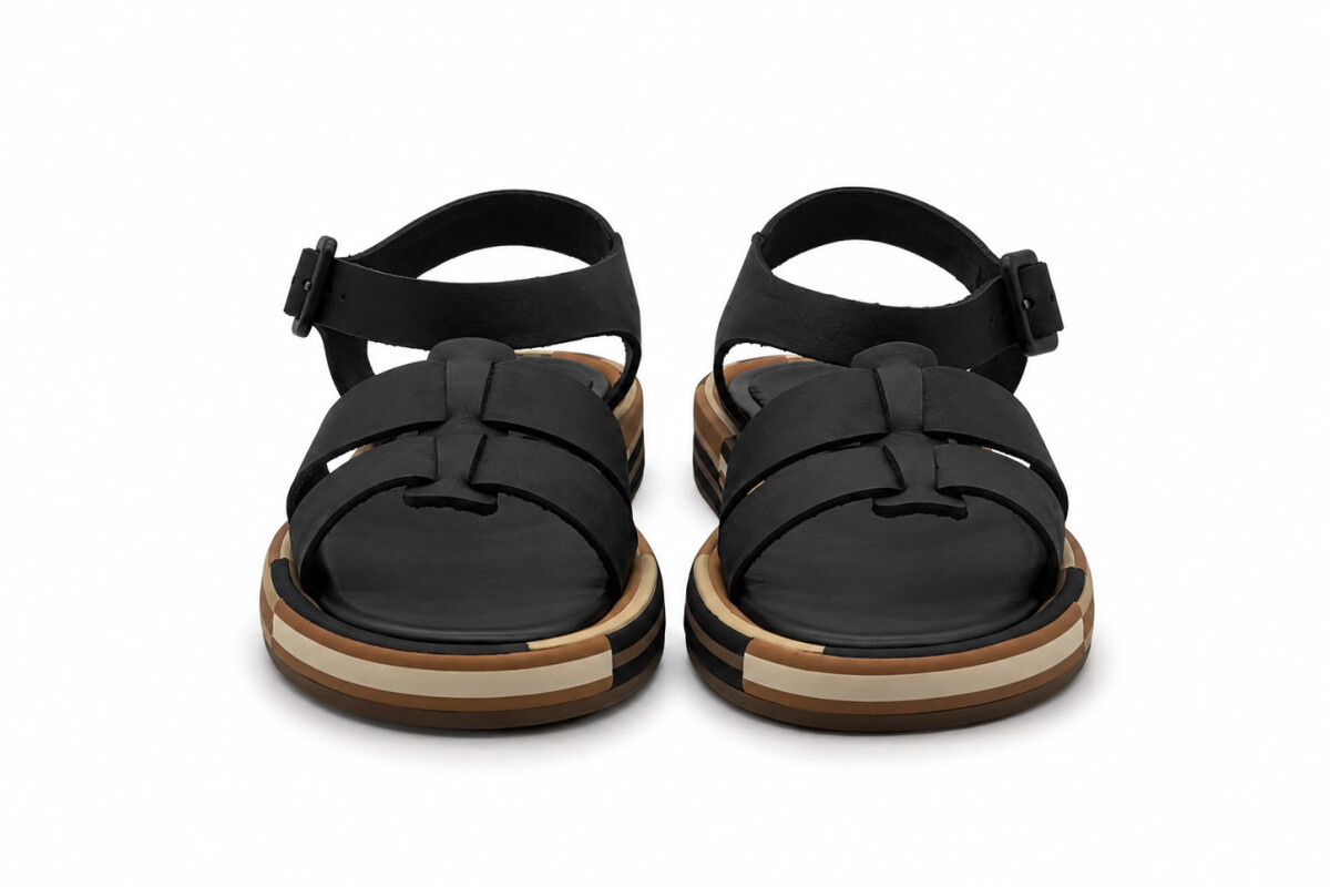 SANDALIA MECHA 5112 Negro
