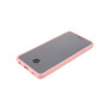 Protector rígido Samsung Galaxy A52 transparente con bordes color rosa Protector Rígido Samsung Galaxy A52 Transparente Con Bordes Color Rosa